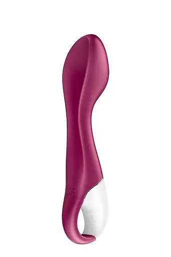 Вібратор Satisfyer Hot Spot 21 см бордовий - фото 3