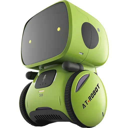 Радіокерований робот AT-Robot з голосовим керуванням Green (AT001-02-UKR) [113034] - фото 2