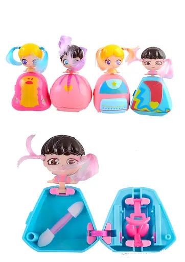 Герои Kekilou Surprise, LM2722, с косметикой, 12 шт. в упаковке - фото 2