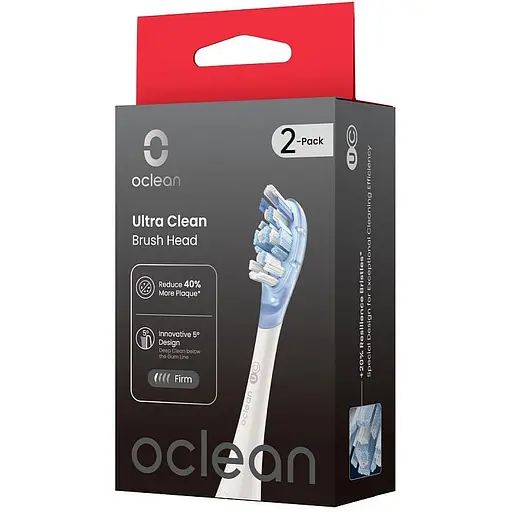 Насадка Oclean Ultra clean UC03 White 2 шт. - фото 5