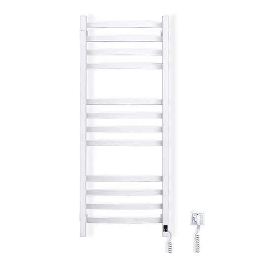 Електрична рушникосушка Navin Avalon 480x1200 Sensor ліва, біла 10-043153-5010, Білий, Ліве, Електронний - фото 4