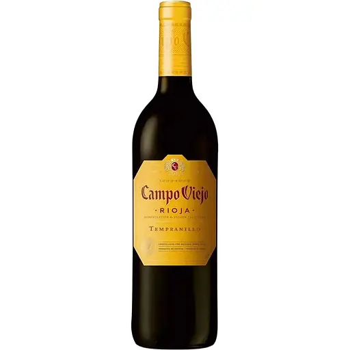 Вино Campo Viejo Rioja Tempranillo DOC красное сухое 13.5% 0.75 л (2120)