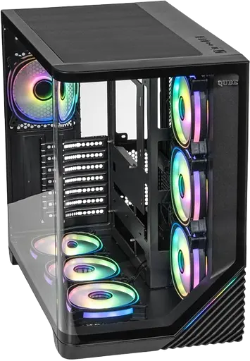 Корпус QUBE MIRAGE 7 ARGB Black (MIRAGE_GBNU3)