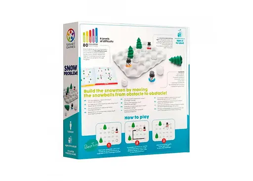 Настольная игра Smart Снежные задачки (Snow Problem) + QR-код на укр. правила (SG095) - фото 8