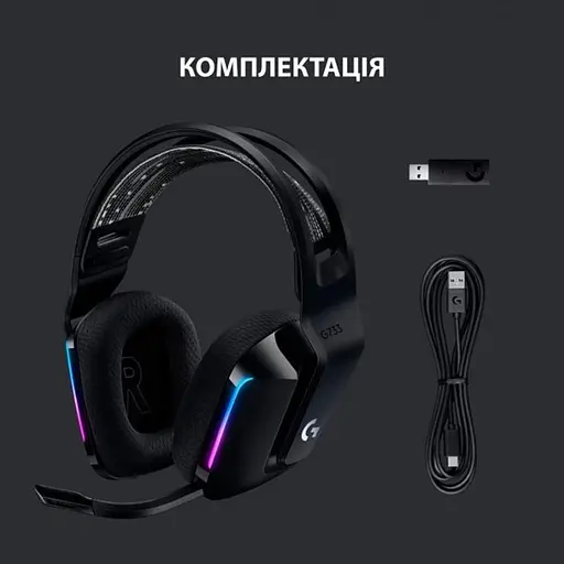Гарнитура Logitech G733 Black (981-000864) - фото 9
