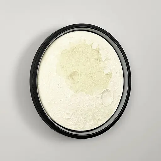 Настенно-потолочный светильник с имитацией луны на 3 световых режима Ø 30 см Line F Арт. W137-300 BK - фото 2