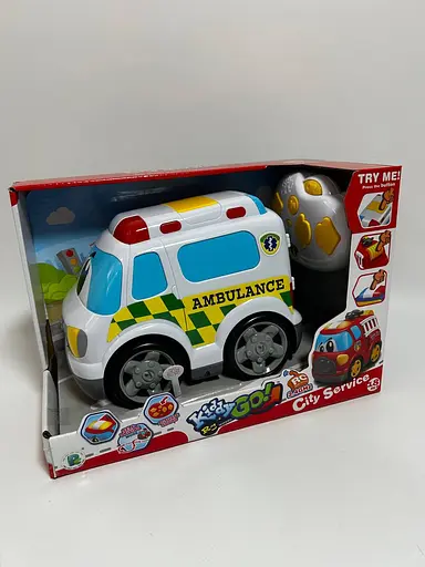 Машинка на радіокеруванні Kiddy Go Швидка допомога зі світлом та звуком   - фото 2