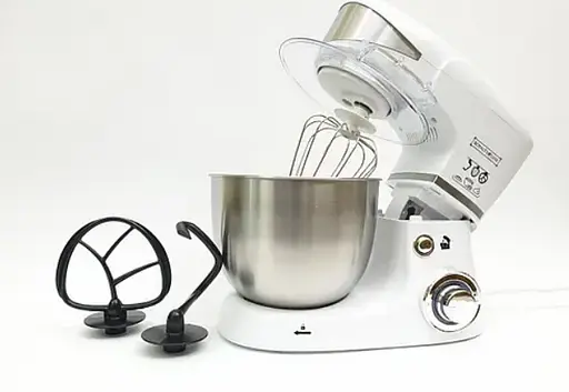 Кухонный комбайн тестомес Royalty Line PKM-1600 White - фото 6