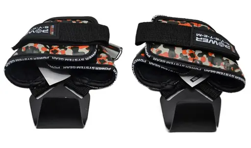 Крюки для тяги на запястье Power System PS-3370 Hooks Camo Black/Red XL (PS_3370_Black/Red XL) - фото 4