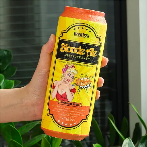 Мастурбатор Lovetoy Pleasure Brew Blonde Ale тілесний - фото 8