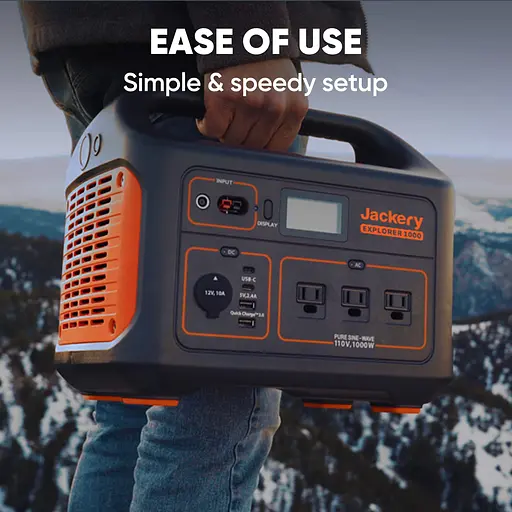 Зарядная станция Jackery Explorer 1000 1000w Американська версія 110V Refurbished - фото 3