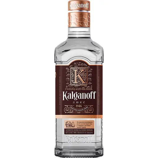 Водка Kalganoff Люкс особенная 40% 1 л