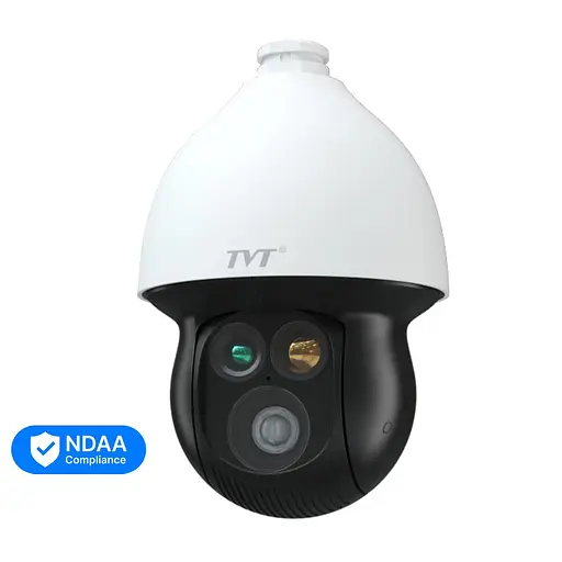 Тепловизионная IP-видеокамера TVT TD-5635E1-VT2(PE/432/VL30/25mm) Thermal 384*288 f=25mm Optical PTZ 4Mp f=4.8-154mm (77-00457)