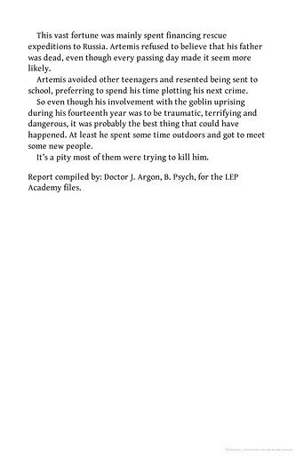 Artemis Fowl and the Arctic Incident - фото 6