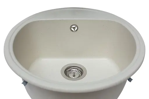 Кухонная мойка гранитная Miraggio Malibu jasmine 516x516x220 00208703, Береза - фото 3