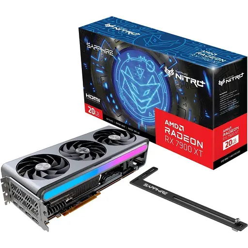 Відеокарта Sapphire Nitro+ Radeon RX 7900 XT Vapor-X 20GB (11323-01-40G) EU [146329] - фото 7
