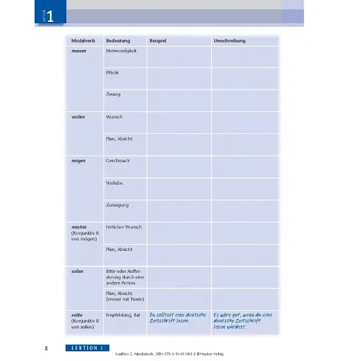 Ausblick: Arbeitsbuch 2 mit eingelegter Audio-CD - фото 8