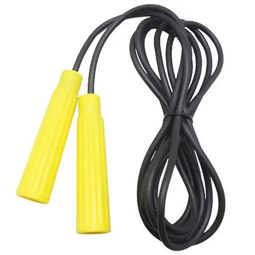 Скакалка резиновая MToys 22295 Черная 2,74 метра - фото 1