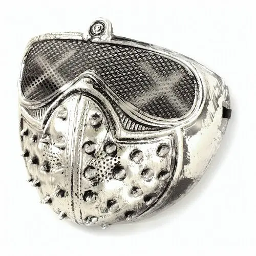 Маска Стимпанк с шипами пластик - фото 1