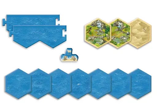 Настільна гра Rozum Катан: Мореплавці. Доповнення для 5-6 гравців (Catan: Seafarers - 5-6 Player Extension) (укр.) (R103UA) - фото 4