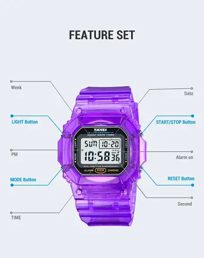 Наручний годинник Skmei 1999 White, 1999WT (18449) - фото 8