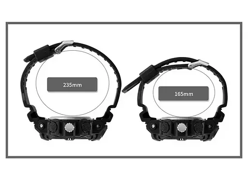 Часы мужские наручные спортивные Skmei 2225 с комбинированным циферблатом (Черный с черным) - фото 7