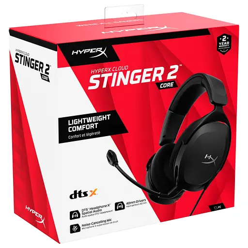 Наушники HyperX Cloud Stinger 2 Core Wired Black (683L9AA) - фото 8