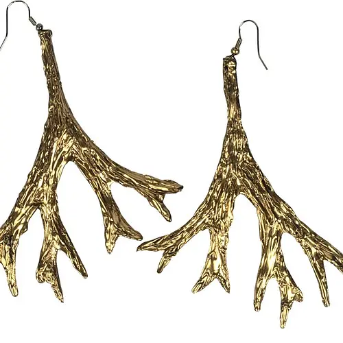 Сережки Эльфийка - фото 1