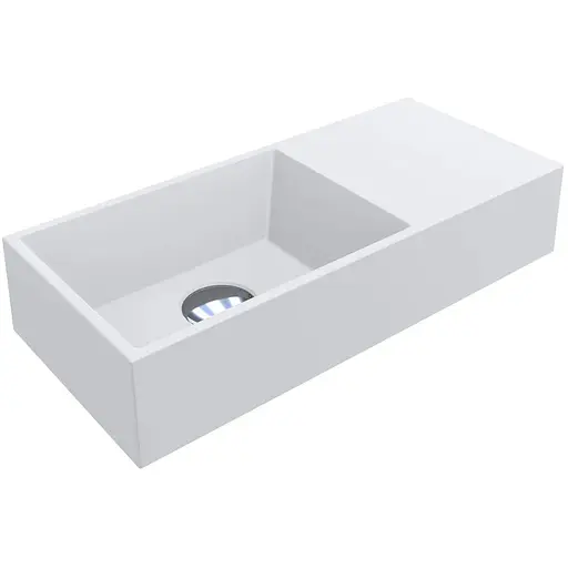 Умивальник Miraggio Copper 500 matt 0001556, Білий матовий - фото 1