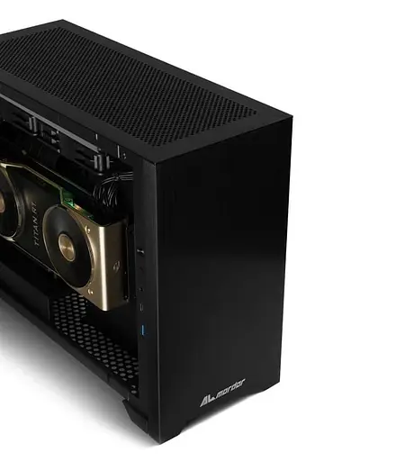 Корпус ALmordor Sharky 170I ITX White (ALS170IWH) без блока питания - фото 6