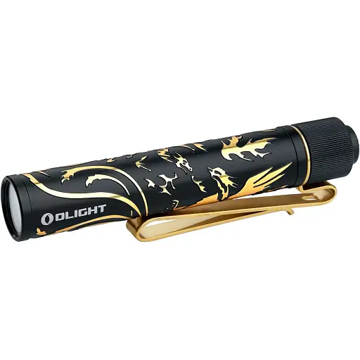 Фонарик Olight I3T 2 EOS Dragon & Phoenix Golden