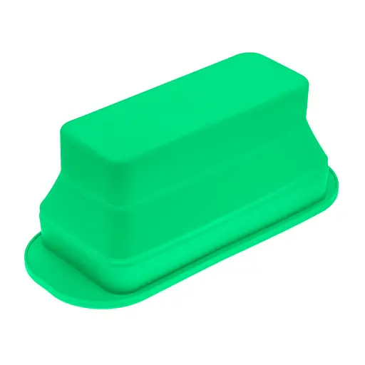 Форма для выпечки хлеба силиконовая 29.5х12.3х11 см, Profsil Зеленый 87148 - фото 10