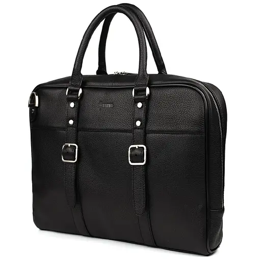 Деловая мужская сумка с ручками TARWA 30х39х10 см sum0028410 - фото 1