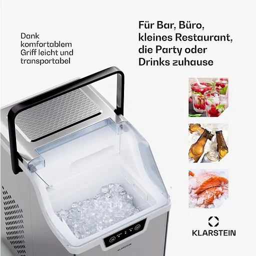 Льодогенератор Klarstein Wallberg Nugget Ice Maker 12 кг/24 год (10045386) - фото 4