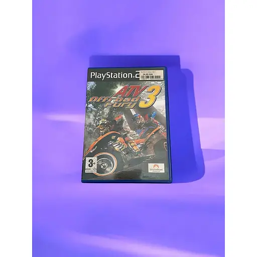 Диск с игрой на PlayStation 2 лицензия ATV Offroad Fury 3