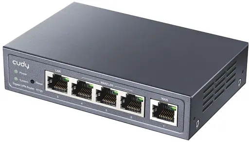 Коммутатор Cudy Multi-WAN VPN-маршрутизатор R700 (73-00507) - фото 3