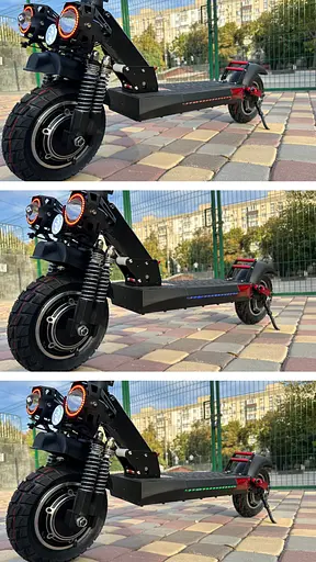 Электросамокат KUGOO M4 Max+ Plus NFC key | Dual motor 23Ah 2000W(1000W х2) | ПОЛНОПРИВОДНЫЙ ( Без сиденья) - фото 10