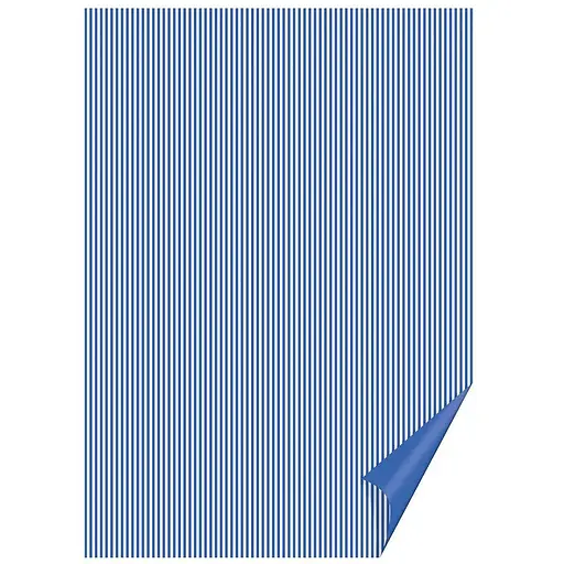 Папір з малюнком "Лінійка" двосторонній Синій 21х31см 200г/м2 Heyda