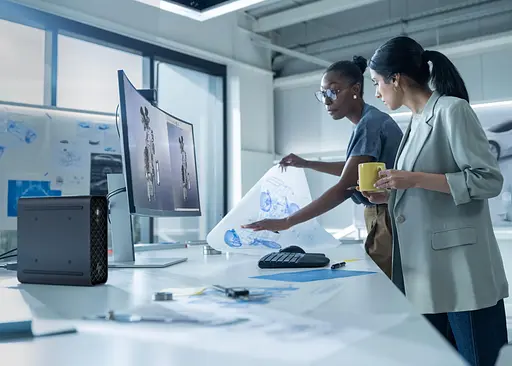 Рабочая станция HP (Hewlett-Packard) Z2 Mini G1i, Intel U7-265, 16 ГБ, F512 ГБ, NVD A400-4, WiFi, Win11P - фото 2