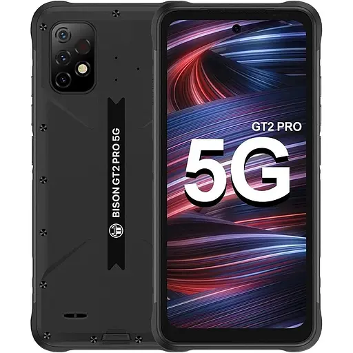 Смартфон Umidigi Bison Gt2 pro 8/256 GB черный (Hack Black) - фото 1