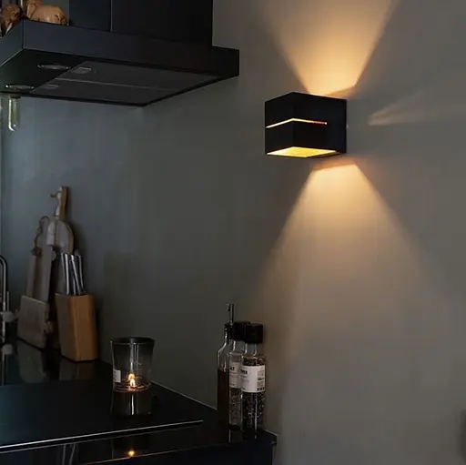 Накладной светильник для интерьерной подсветки Line F Арт. AL8000 черный - фото 2