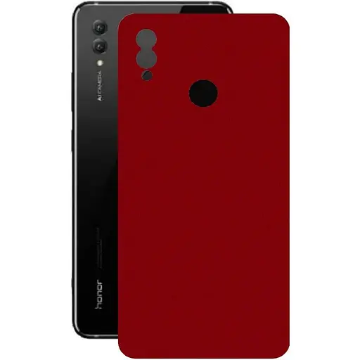 Захисна плівка StatusSKIN для Honor Note 10 Корпус Вініл Металік червоний