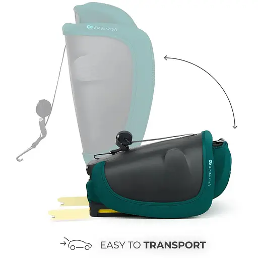 Автокрісло Kinderkraft Fix2Go i-Size Green (KCFI2GO0GRE0000) - фото 2