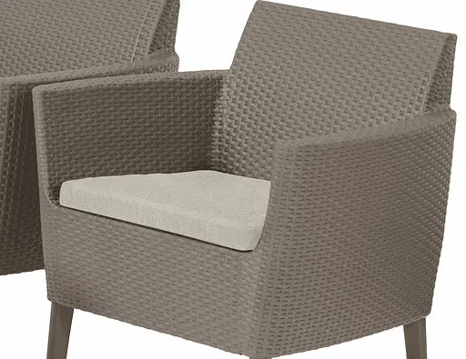 Комплект садовой мебели Keter Salemo Set капучино-песок - фото 5