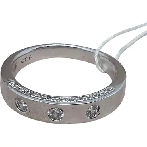 Серебряное кольцо TOP Silver с фианитами.9510160Б 18