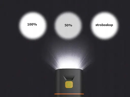 Велофонарь + габарит QX-T3206 (2xXML-T6 + габарит-6SMD) + PowerBank + microUSB (3 режима и 4 режима) - фото 3