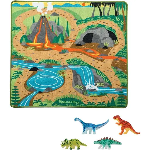 Килимок ігровий Melissa & Doug з динозаврами (MD19427)