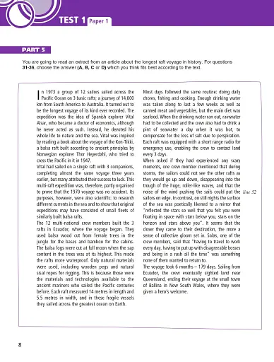 FCE for Schools Practice Tests 2. Student's Book - фото 8