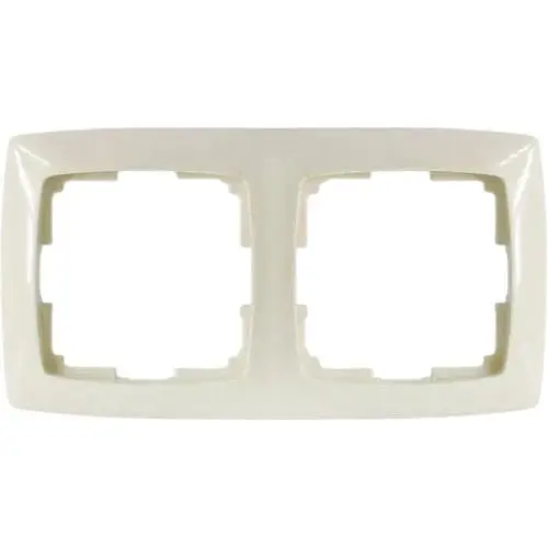 Рамка Brille 2-местная горизонтальная/вертикальная 774642 суно