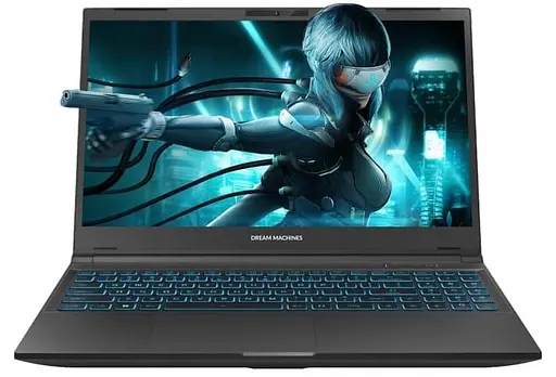 Ноутбук Dream Machines 15 RG4050-15 FHD IPS/Intel Core i7-13620H/32GB/1TB SSD/RTX 4050 6GB/DOS/Black (RG4050-15UA62) - фото 1